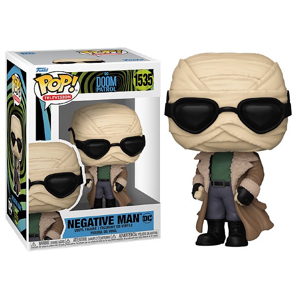 Funko Pop! Television Dc Comics Doom Patrol Negative Man 1535