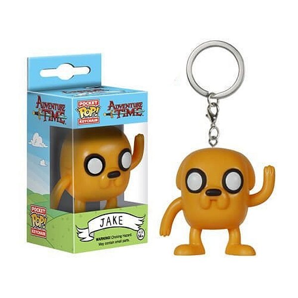 Funko Pop! Keychain Chaveiro Animation Adventure Time Jake