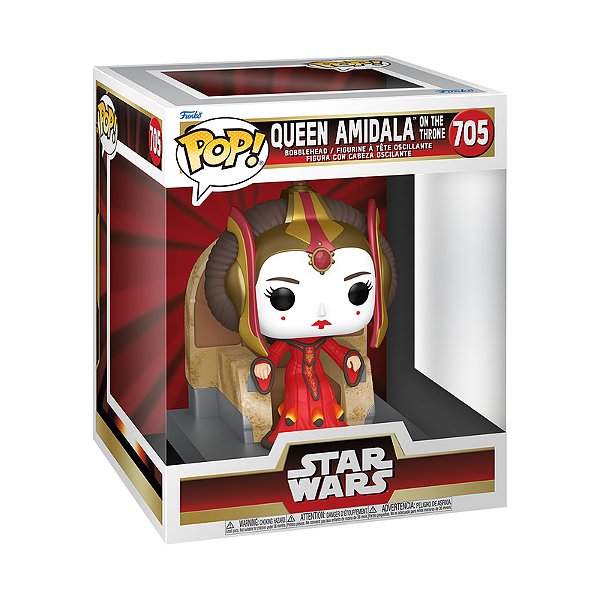 Funko Pop! Television Star Wars Queen Amidala on the Throne 705