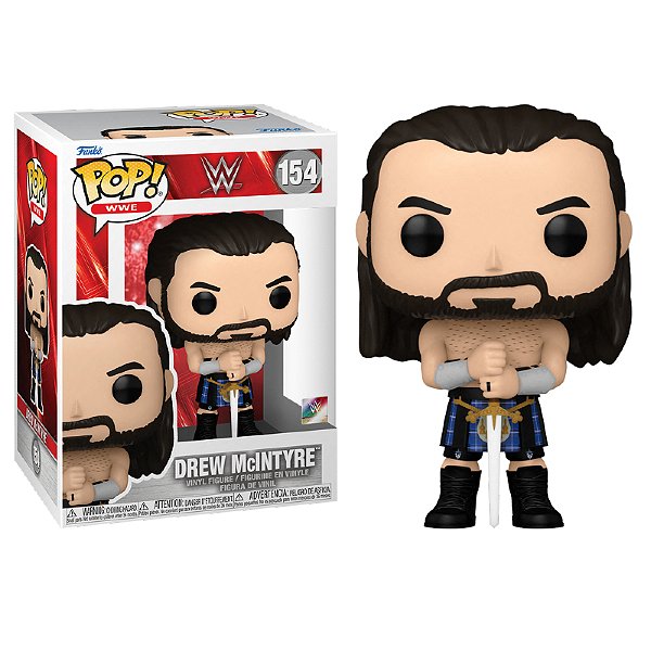 Funko Pop! WWE Drew McIntyre 154 Exclusivo
