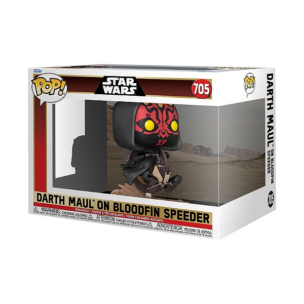 Funko Pop! Television Star Wars Darth Maul on Bloodfin Speeder 705
