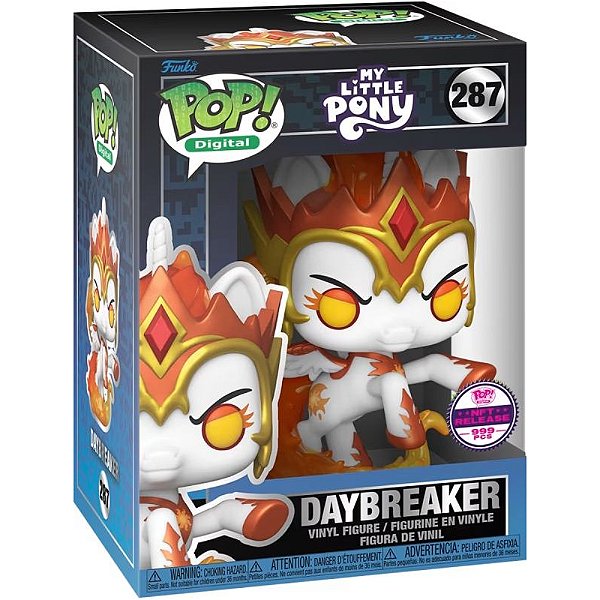 Funko Pop! Digital NFT Animation My Little Pony Daybreaker 287 Exclusivo