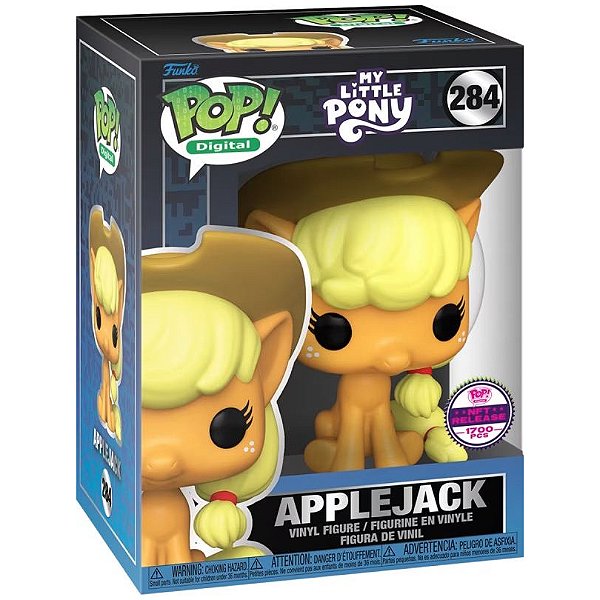 Funko Pop! Digital NFT Animation My Little Pony Applejack 284 Exclusivo 1700 Pcs