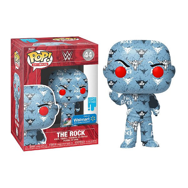 Funko Pop! Art Series WWE The Rock 44 Exclusivo