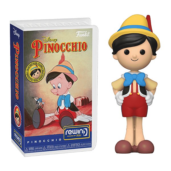 Funko Pop! Rewind VHS Filme Disney Pinocchio