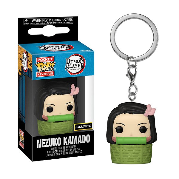 Funko Pop! Keychain Chaveiro Animation Demon Slayer Nezuko Kamado Exclusivo