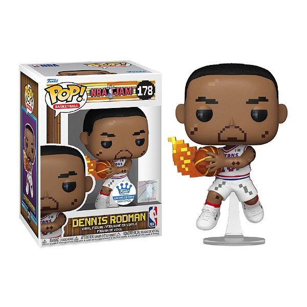 Funko Pop! Basketball NBA Jam Dennis Rodman 178 Exclusivo