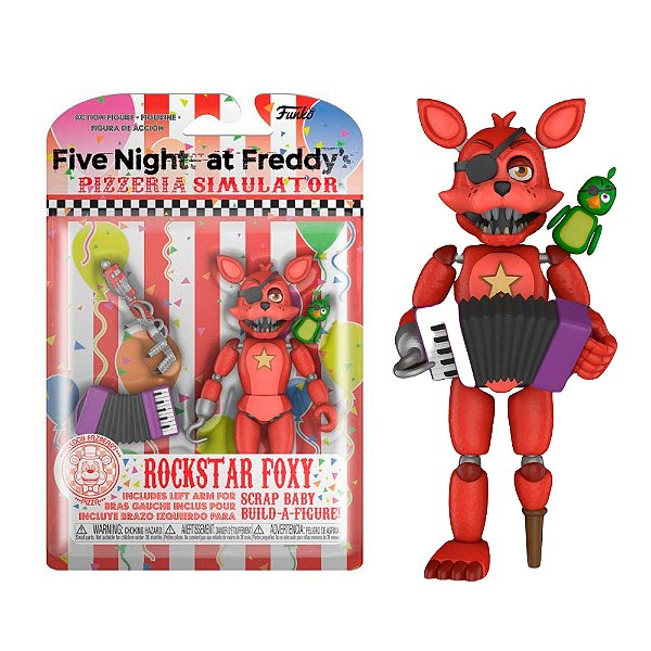 Funko Pop! Games Five Nights at Freddys Rockstar Foxy Exclusivo Glow