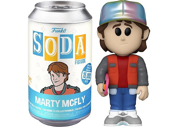 Funko Soda! Filme Back To The Future Marty McFly Exclusivo Chase