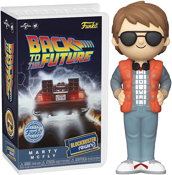 Funko Pop! Rewind VHS Filme Back to the Future Marty McFly