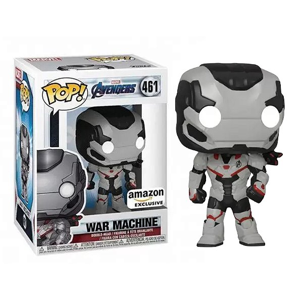 Funko Pop! Marvel Vingadores Avengers War Machine 461 Exclusivo