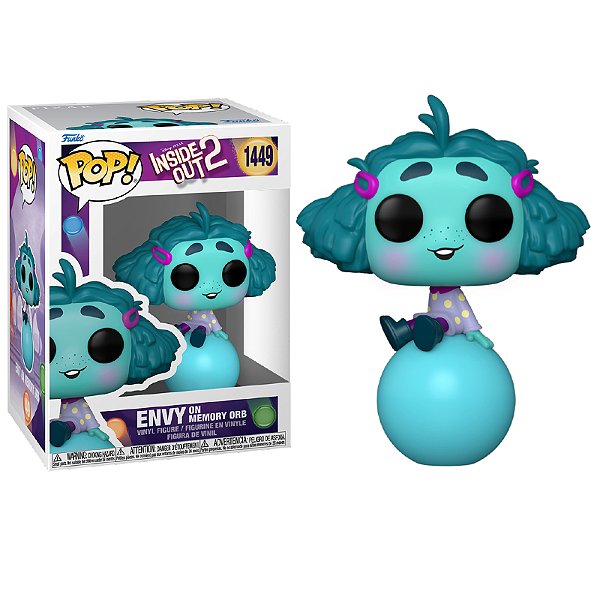Funko Pop! Filme Disney Inside Out 2 Divertida Mente Inveja Envy 1449