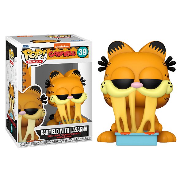 Funko Pop! Comics Nickelodeon Garfield With Lasagna 39