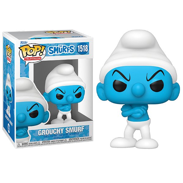 Funko Pop! Television Os Smurfs Grouchy Smurf 1518
