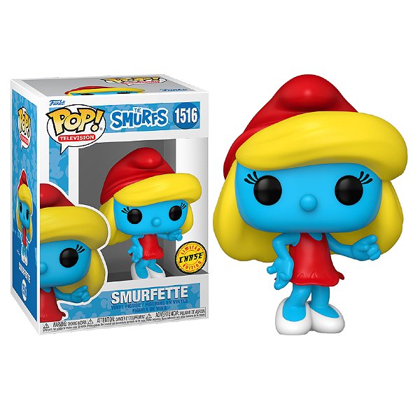 Funko Pop! Television Os Smurfs Smurfette 1516 Exclusivo Chase