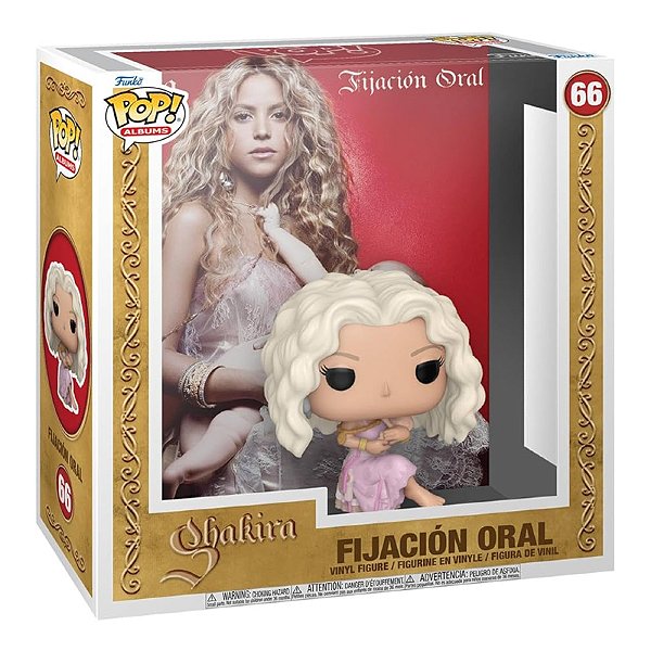 Funko Pop! Albums Rocks Shakira Fijacion Oral 66