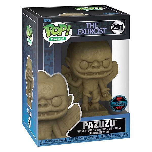 Funko Pop! Digital NFT Filme The Exorcist Pazuzu 291 Exclusivo