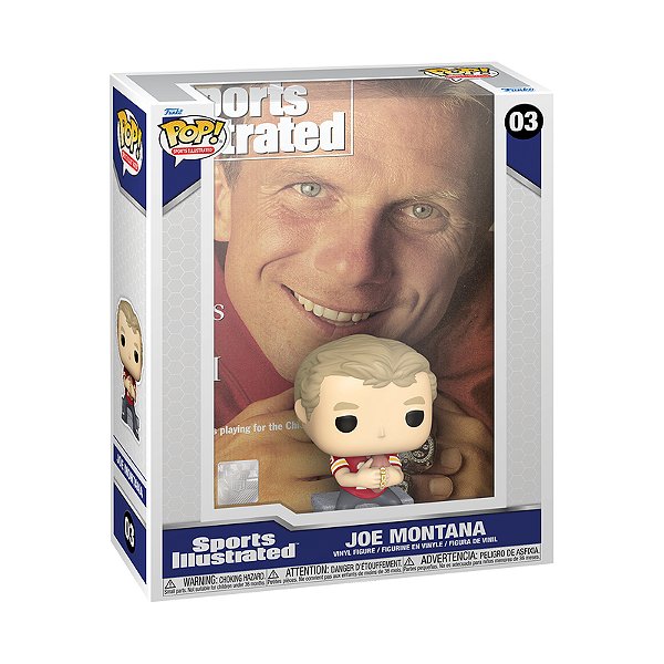 Funko Pop! Sports Illustrated Football NFL Joe Montana 03 Exclusivo