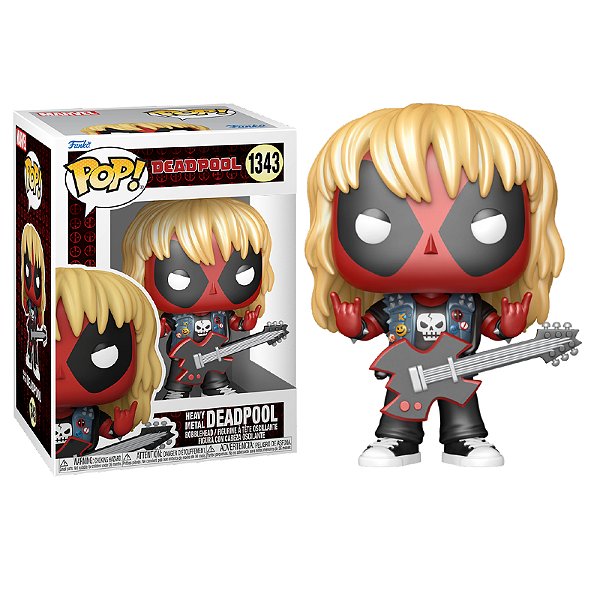 Funko Pop! Marvel Deadpool Heavy Metal Deadpool 1346 Exclusivo
