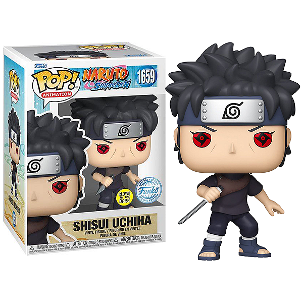 Funko Pop! Animation Naruto Shippuden Shisui Uchiha 1659 Exclusivo Glow