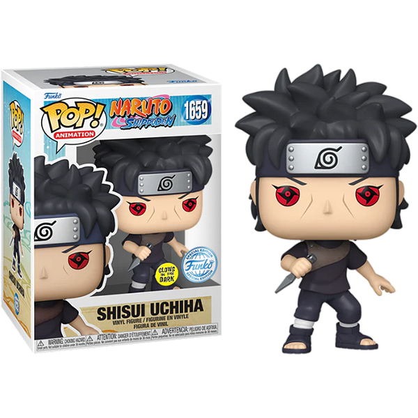 Funko Pop! Animation Naruto Shippuden Shisui Uchiha 1659 Exclusivo Glow