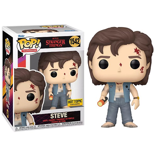 Funko Pop! Television Stranger Things Steve 1542 Exclusivo