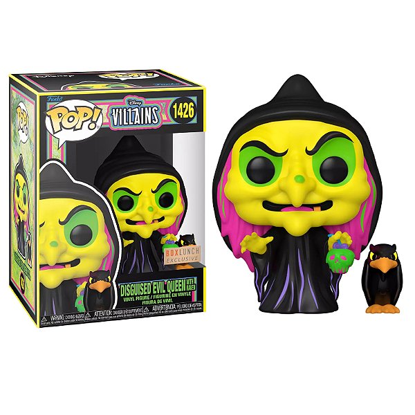 Funko Pop! Disney Villains Disguised Evil Queen with Raven 1426 Exclusivo