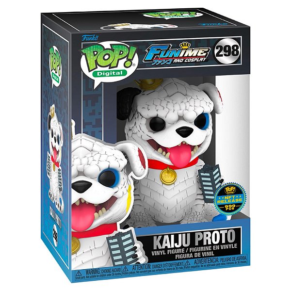Funko Pop! Digital NFT Funime Kaiju Proto 298 Exclusivo