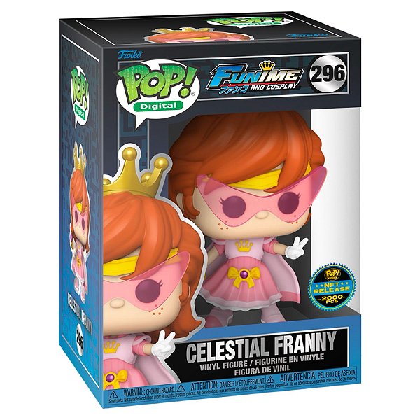 Funko Pop! Digital NFT Funime Celestial Franny 296 Exclusivo