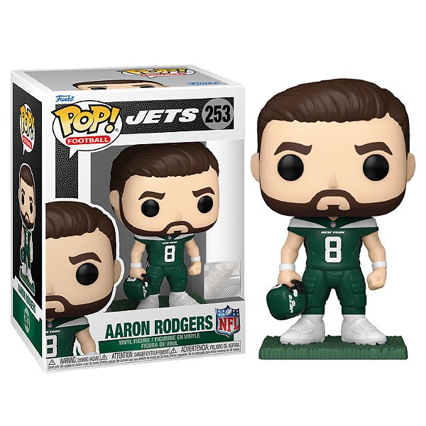 Funko Pop! Football NFL Jets Aaron Rodgers 253 Exclusivo