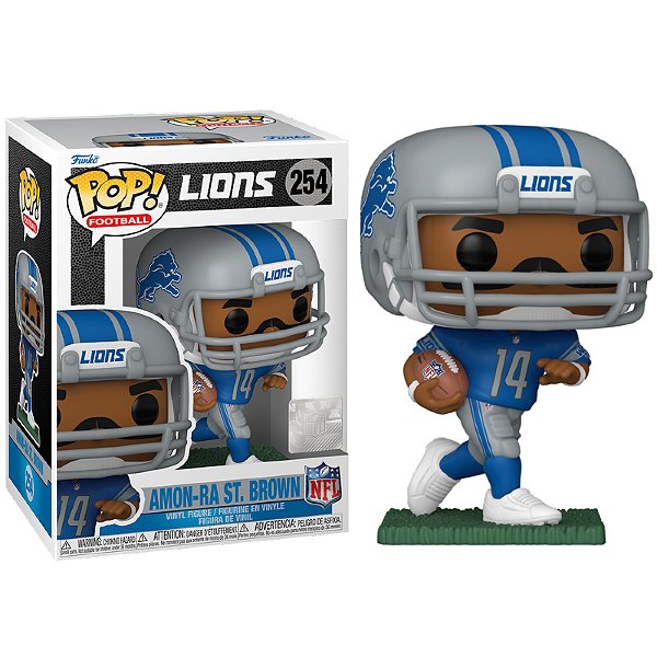 Funko Pop! Football NFL Lions Amon-Ra St. Brown 254 Exclusivo