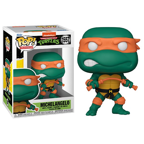Funko Pop! Television As Tartarugas Ninja Michelangelo 1557