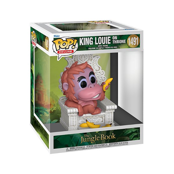 Funko Pop! Deluxe Disney Mogli O Menino Lobo King Louie on Throne 1491