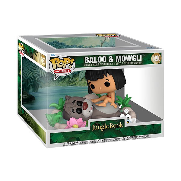 Funko Pop! Moment Disney Mogli O Menino Lobo Baloo & Mowgli 1490