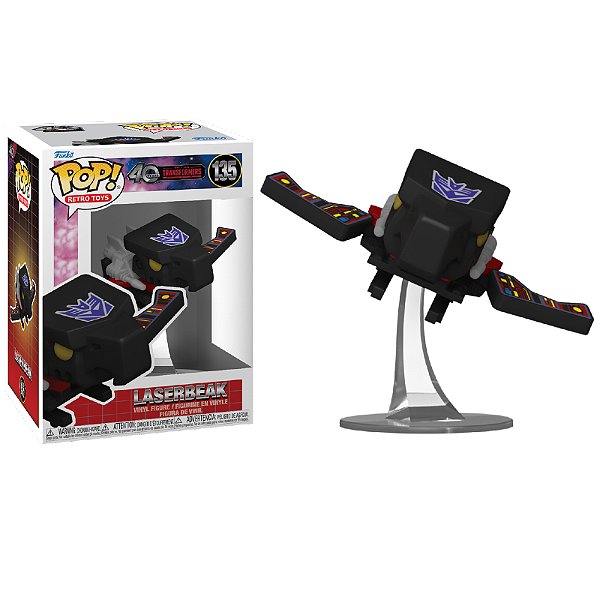 Funko Pop! Retro Toys Transformers Laserbeak 135