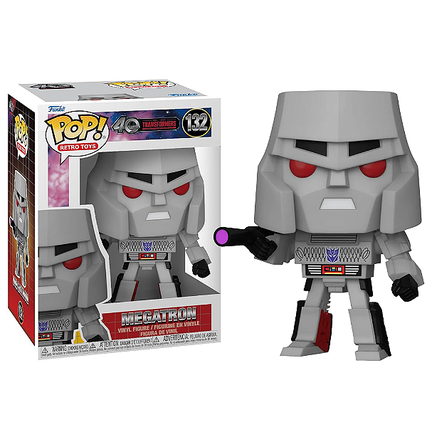 Funko Pop! Retro Toys Transformers Megatron 132