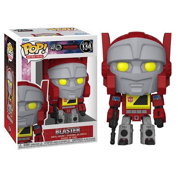 Funko Pop! Retro Toys Transformers Blaster 134