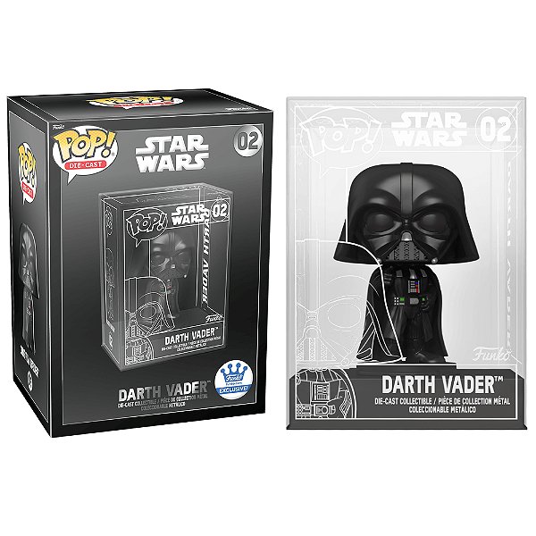 Funko Pop! Die-Cast Star Wars Darth Vader 02 Exclusivo