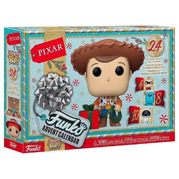 Funko Pop! Calendario Advento Especial Natal Disney Pixar 24 Pcs