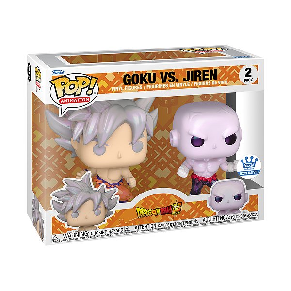 Funko Pop! Animation Dragon Ball Z Goku Vs. Jiren 2 Pack Exclusivo