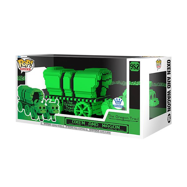 Funko Pop! Rides Icons The Oregon Trail Oxen And Wagon 982 Exclusivo