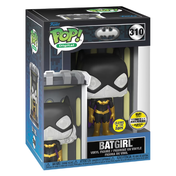 Funko Pop! Digital NFT Batman Batgirl 310 Exclusivo Glow