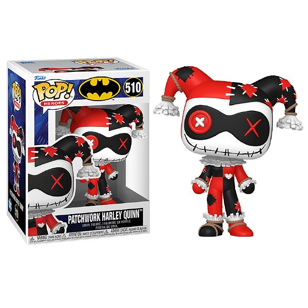 Funko Pop! Heroes Batman Arlequina / Harley Quinn Patchwork Harley Quinn 510