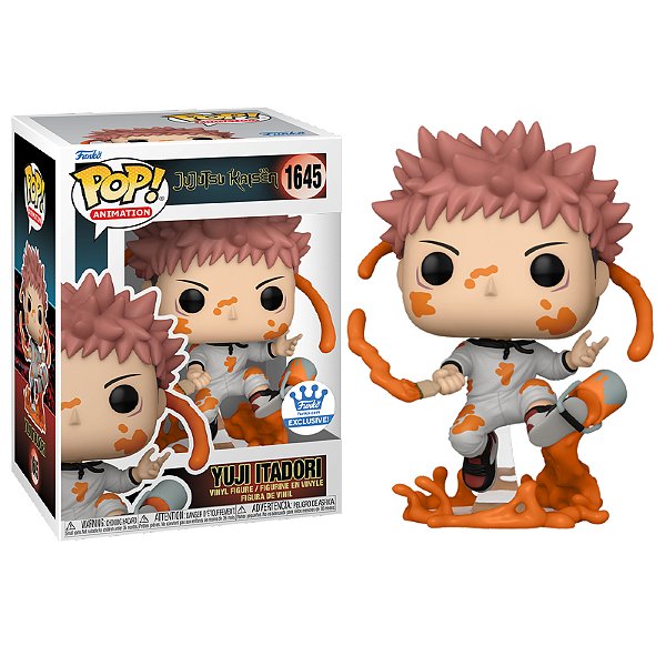 Funko Pop! Animation Jujutsu Kaisen Yuji Itadori 1645 Exclusivo