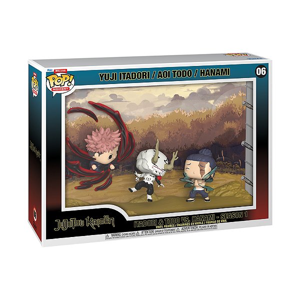 Funko Pop! Moment Animation Jujutsu Kaisen Yuji Itadori and Aoi Todo vs Hanami 06