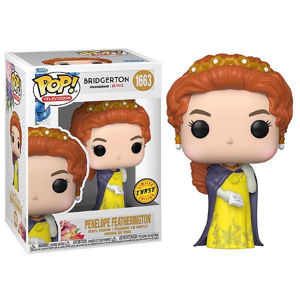 Funko Pop! Television Netflix Bridgerton Penelope Featherington 1663 Exclusivo Chase