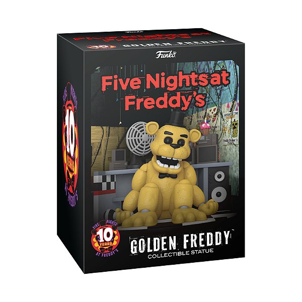 Funko Vinyl Statue Five Nights at Freddys Golden Freddy