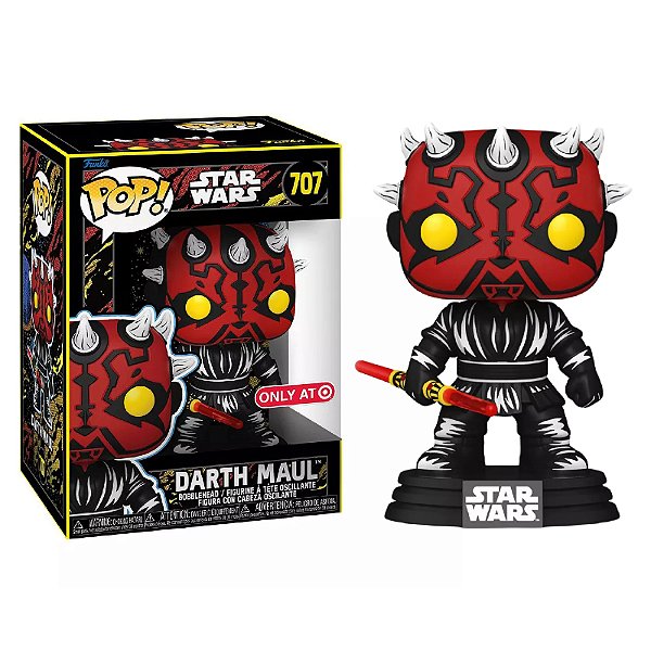 Funko Pop! Television Star Wars Darth Maul 707 Exclusivo