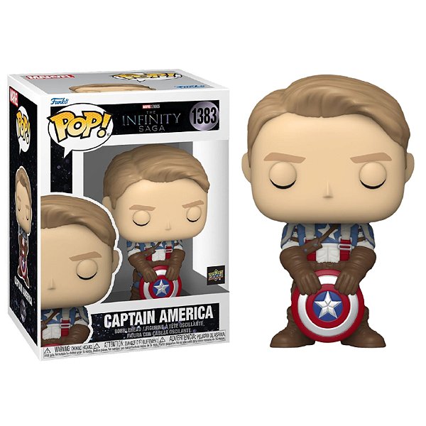 Funko Pop! Marvel Capitão America / Captain America 1383 Exclusivo