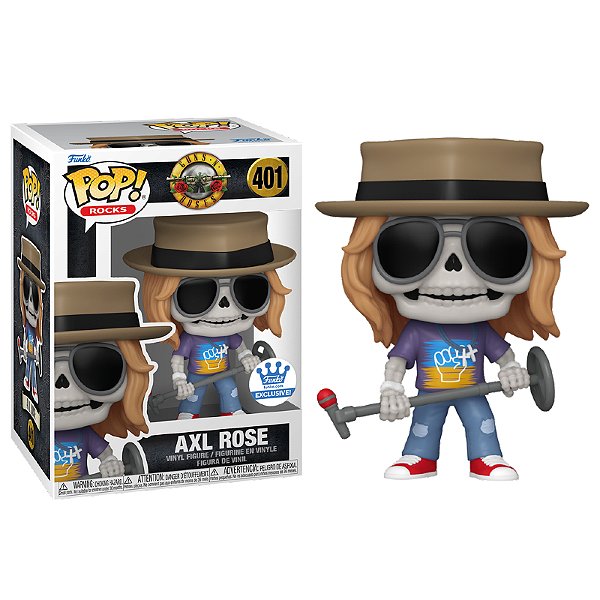 Funko Pop! Rocks Guns N' Roses Axl Rose 401 Exclusivo